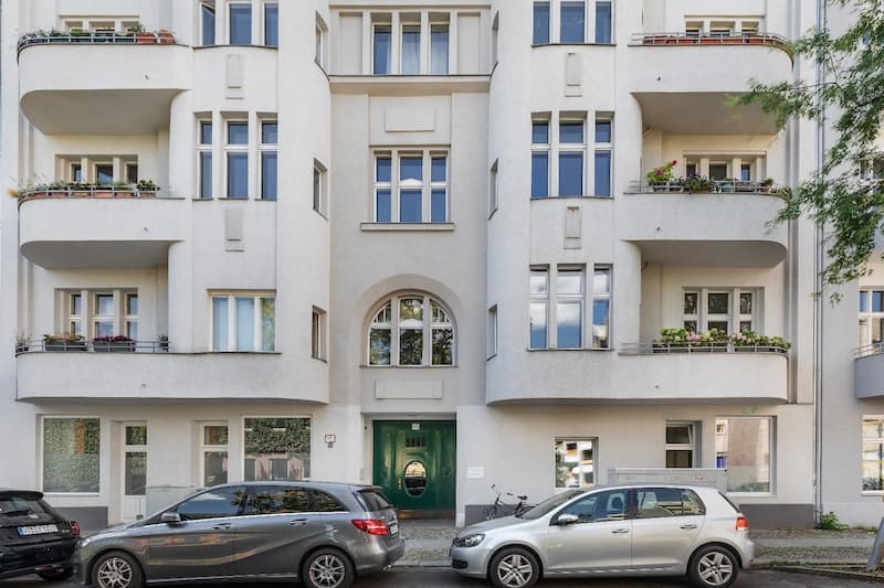 Fassade der Praxis in der Niebuhrstraße